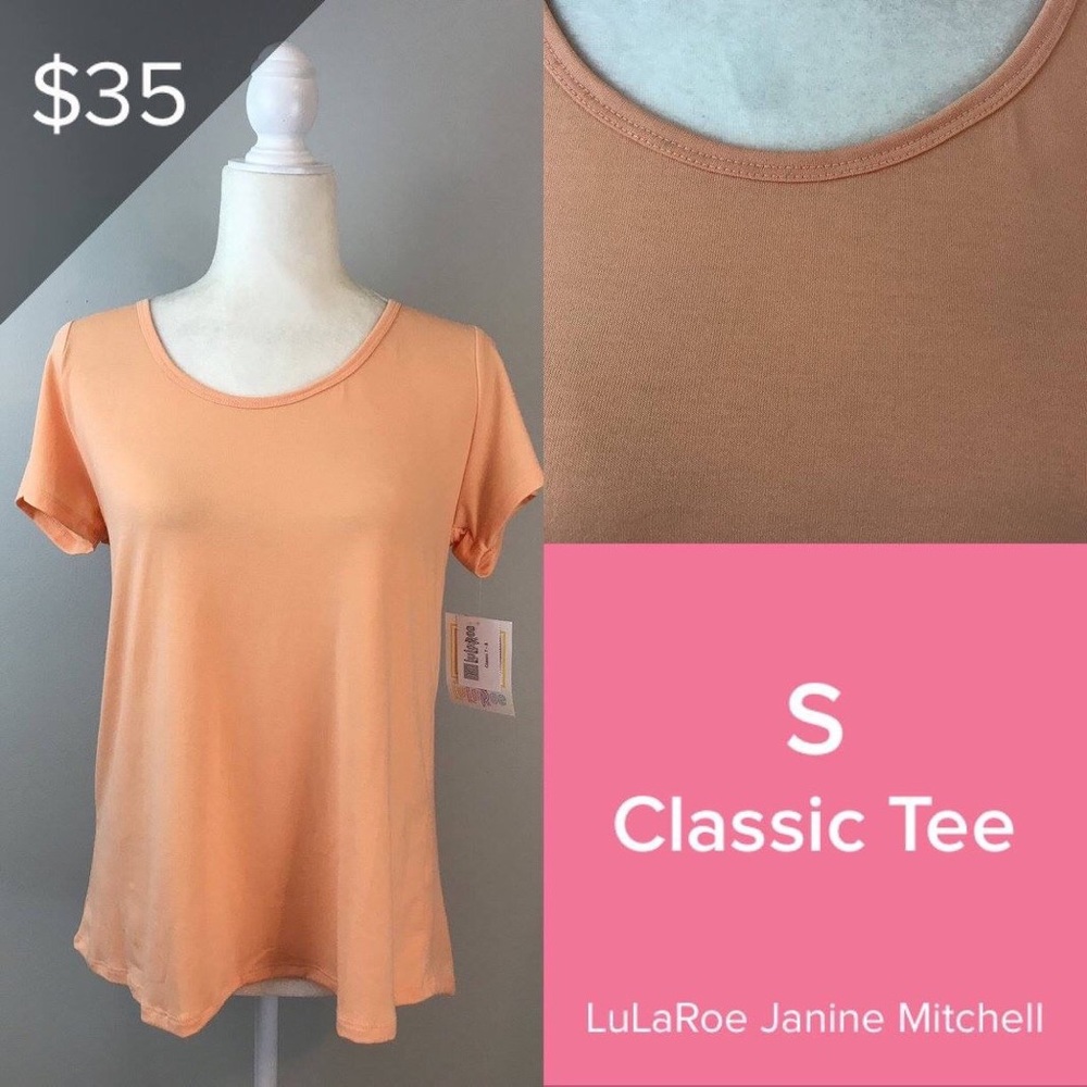 Small LuLaRoe Classic tee
